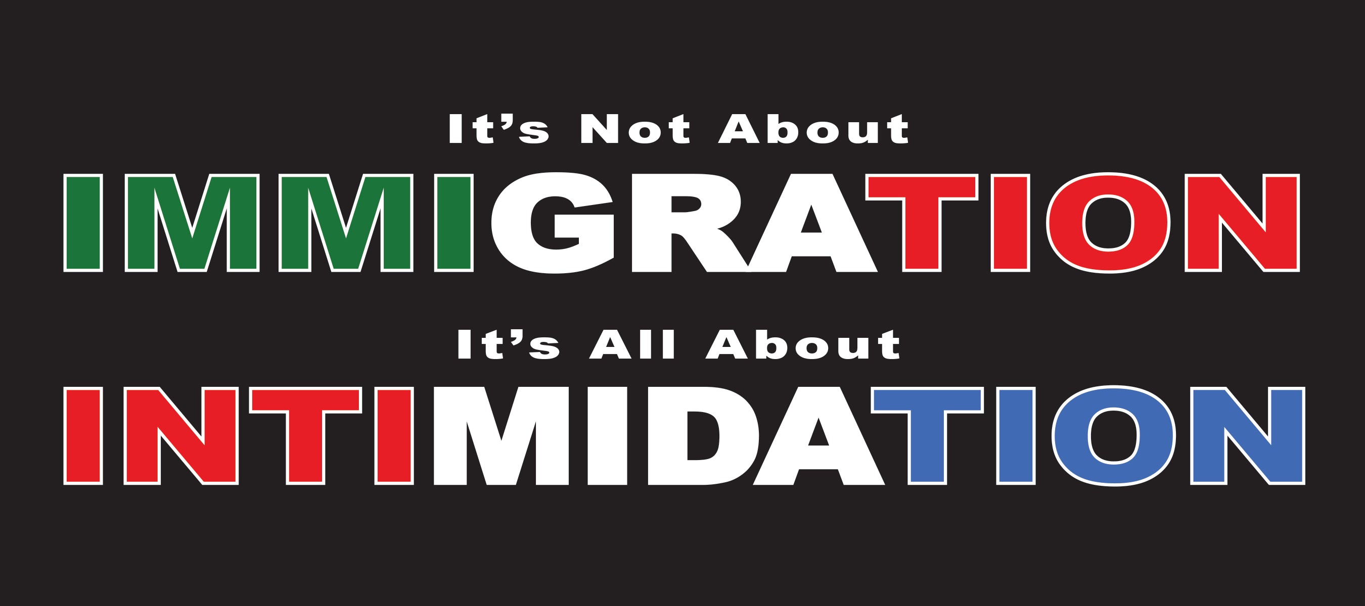 Not About Immigration