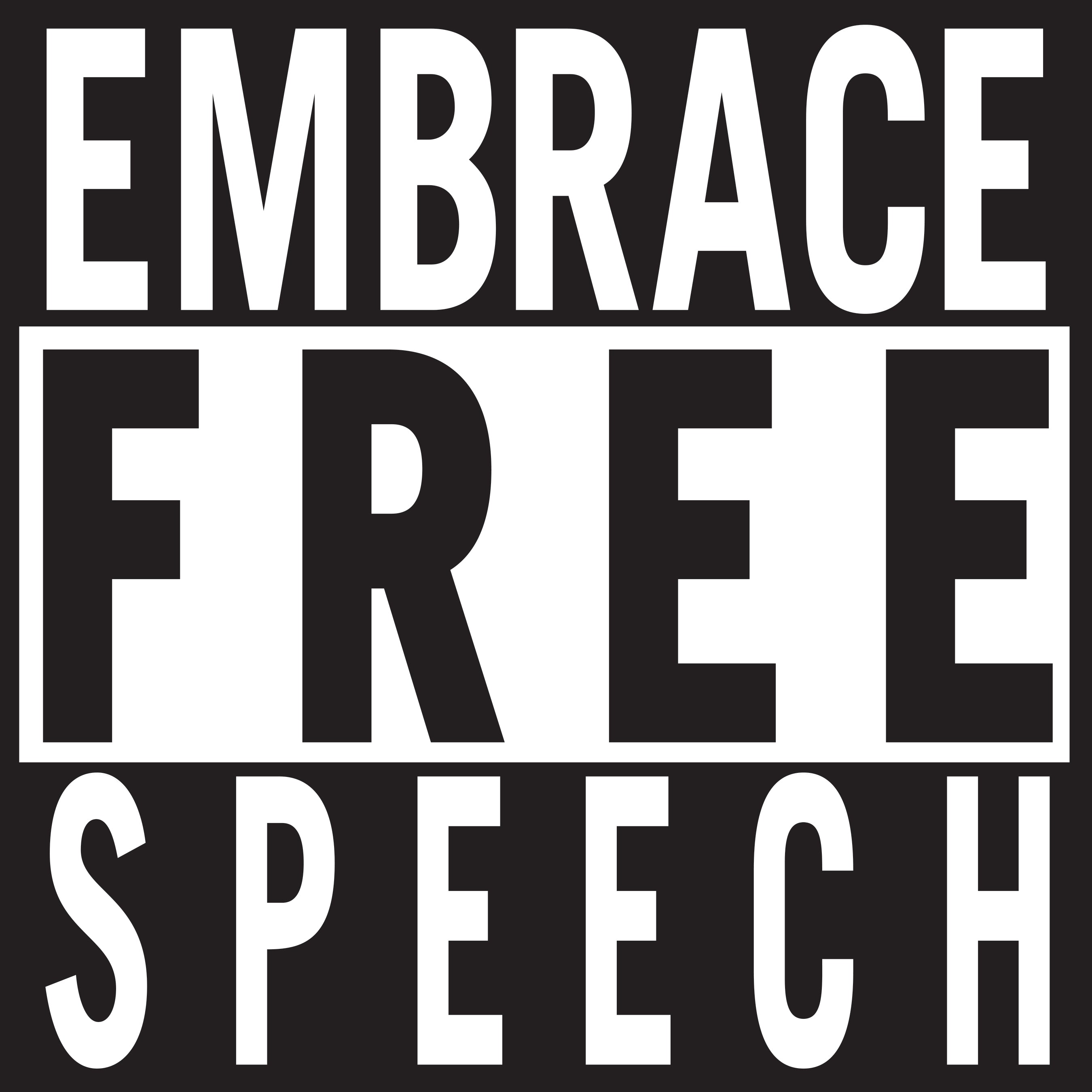 Embrace Free Speech
